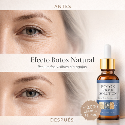 Sérum Antiedad Premium Efecto Bótox - Reduce Arrugas y Revitaliza tu Rostro